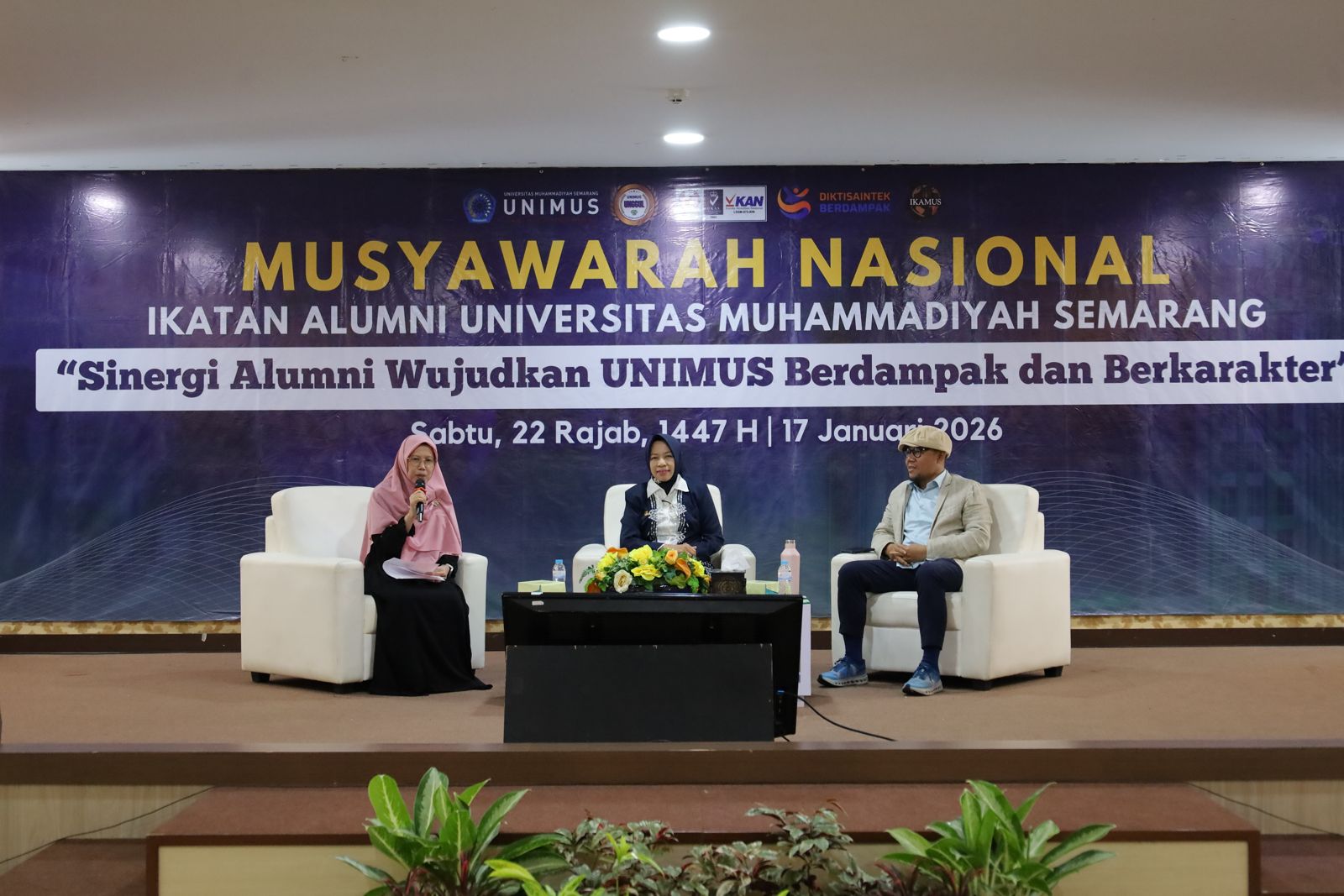 Read more about the article MUNAS IKAMUS 2026 Teguhkan Peran Alumni sebagai Jejaring Strategis UNIMUS yang Berdampak dan Berkarakter